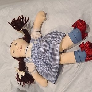 Vintage 1989 Dorothy wizard of oz soft doll